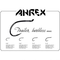 HR483 TRAILER HOOK BARBLESS