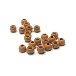 20pz TUNGSTEN BEADS COUNTER HOLE CAPPUCCINO