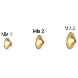 FLAT CONEHEAD BRASS - SILVER STONFO - 1