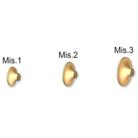 FLAT CONEHEAD BRASS - SILVER STONFO - 1