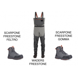 OUTFIT - WADERS FREESTONE +...