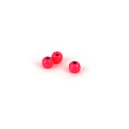 BRASS BEADS - FLUO PINK