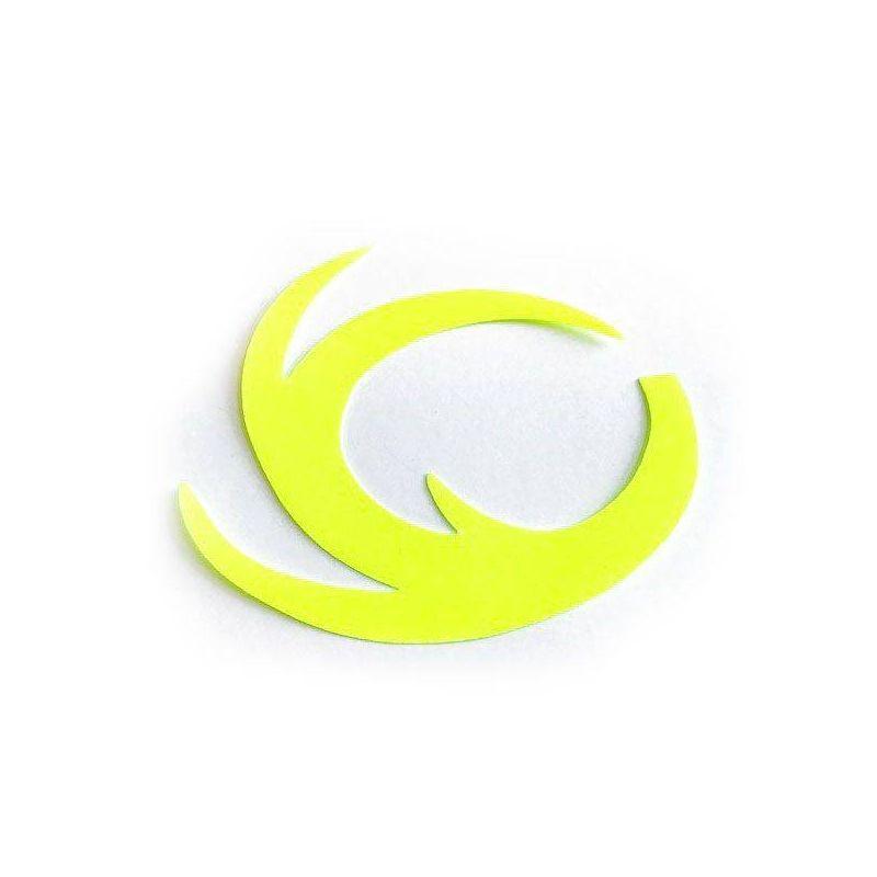 DRAGON TAIL FLUO YELLOW FISHON - 1