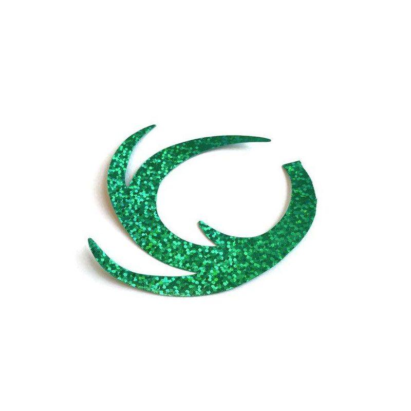 DRAGON TAIL HOLO GREEN FISHON - 1