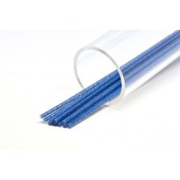 SOFT GLITTER TUBE 3 mm BLUE FUTUREFLY - 1