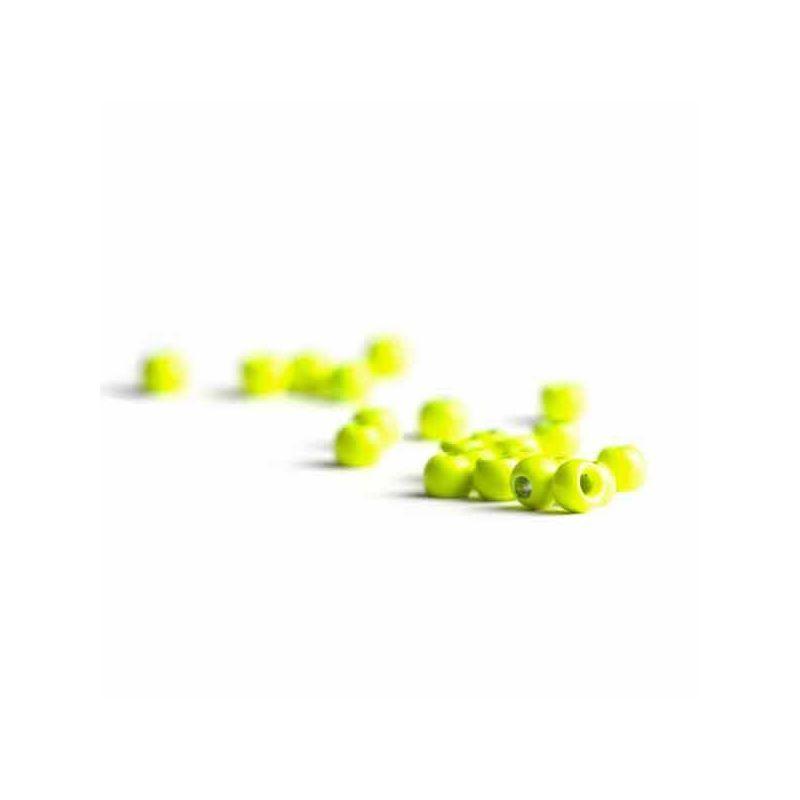BRASS BEADS FLUO CHARTREUSE TEXTREME - 1