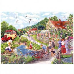 SUMMER BY THE STREAM PUZZLE 1000pcs GIBSONS - 1