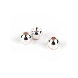 BRASS BEADS SILVER TEXTREME - 1