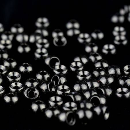 TUNGSTEN BEADS COUNTER HOLE BLACK NICKEL 20PZ FSV - 1