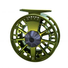 GURU S OLIVE GREEN REEL 2020 WATERWORKS LAMSON - 2