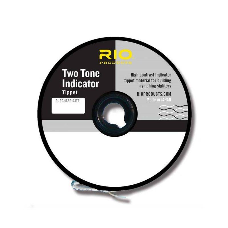 TWO TONE INDICATOR TIPPET - BALCK-WHITE RIO - 1